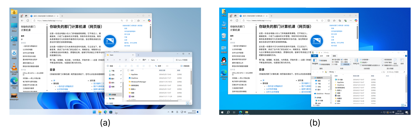 Windows 11 和 Windows 10